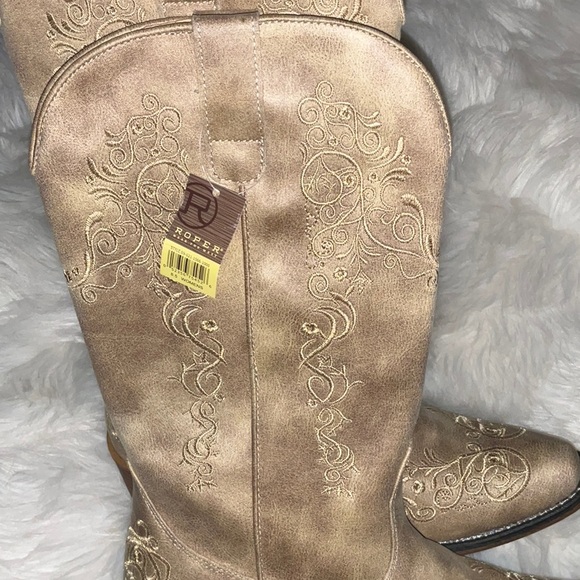 Roper Womens Embroidered Boots - Picture 7 of 9